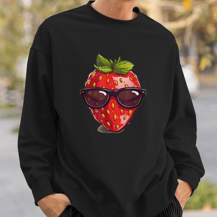 Pretty Strawberry Costume For Fruits Lovers Sweatshirt Gifts for Him