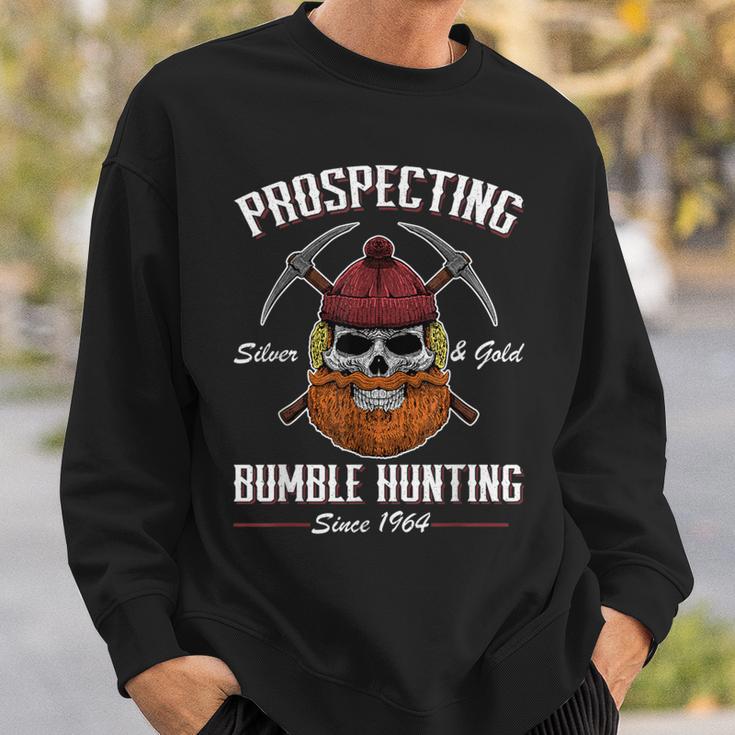 Prospecting Silver & Gold Bumble Hunting Since 1964 Sweatshirt Gifts for Him