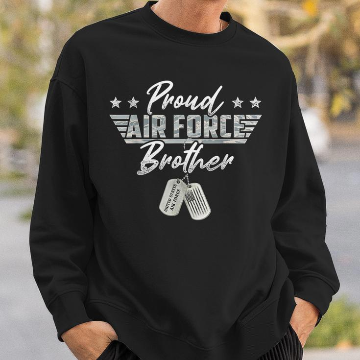 Proud Air Force Brother Military Air Force Family Matching Sweatshirt Gifts for Him