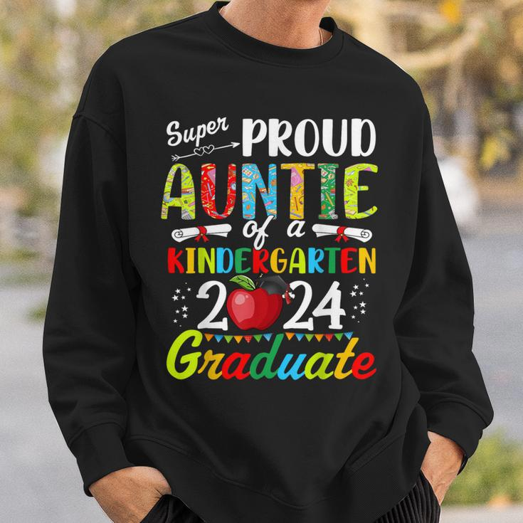 Proud Auntie Of Kindergarten Graduate 2024 Graduation Auntie Sweatshirt Gifts for Him