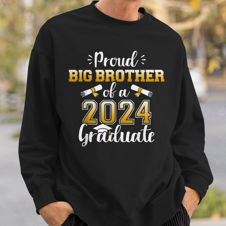 Proud Big Brother Of A Class Of 2024 Graduate For Graduation Sweatshirt Gifts for Him