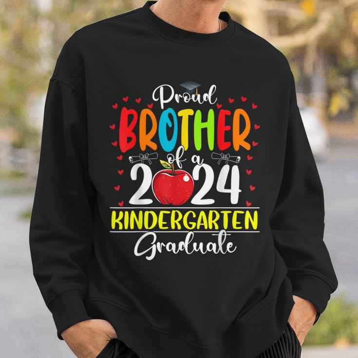 Proud Brother Of A Class Of 2024 Kindergarten Graduate Sweatshirt Gifts for Him