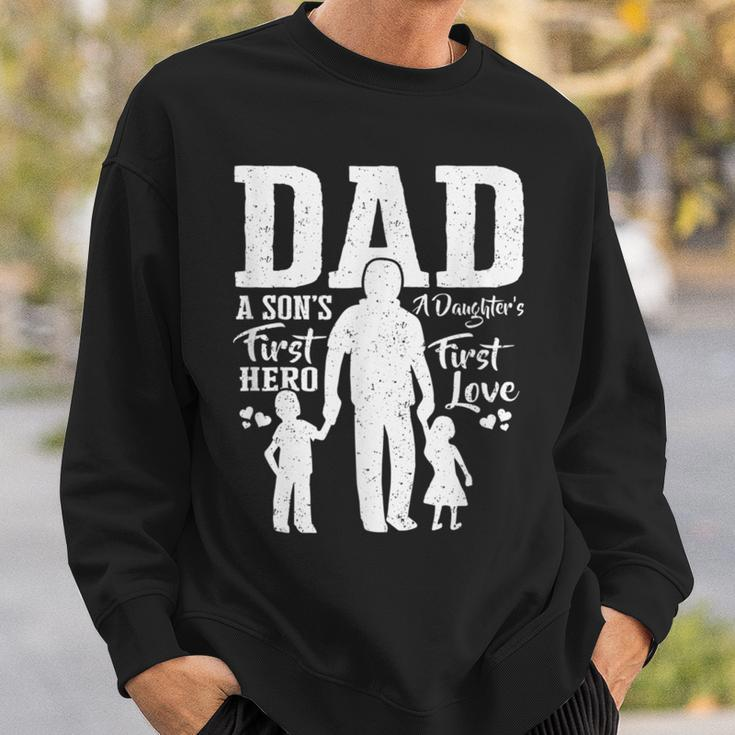 Proud Dad Of Twins S Best Fathers Day From Son Sweatshirt Gifts for Him