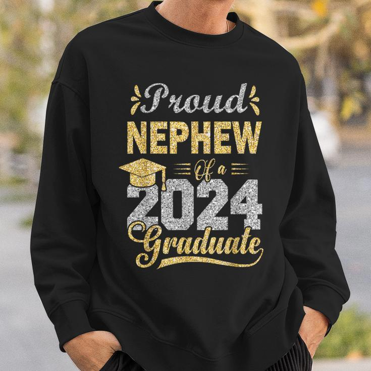 Proud Nephew Of A 2024 Graduate Graduation Senior 2024 Sweatshirt Gifts for Him