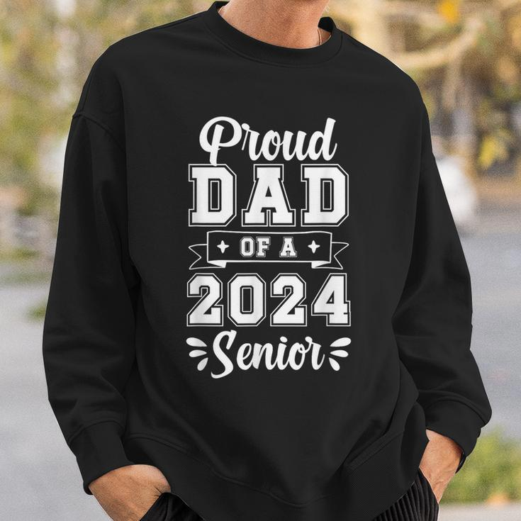 Proud Senior Dad 2024 Class Of 2024 Dad Of Senior 2024 Sweatshirt Gifts for Him