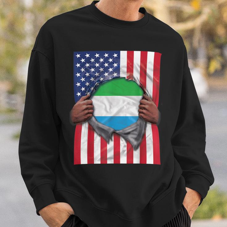 Proud Sierra Leone Roots Sweatshirt Gifts for Him