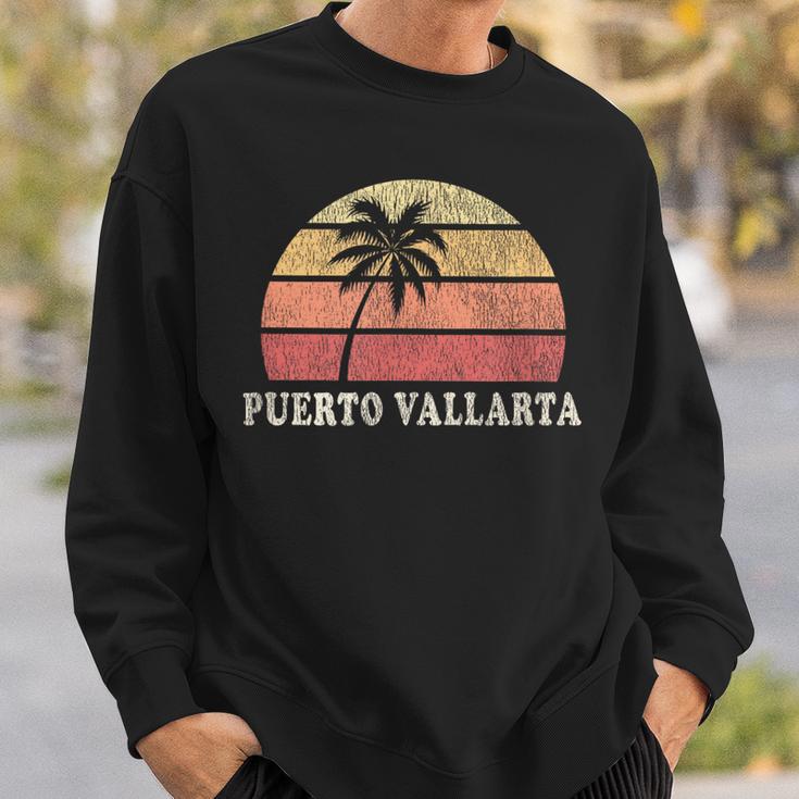 Puerto Vallarta Vintage 70S Retro Throwback Sweatshirt Gifts for Him