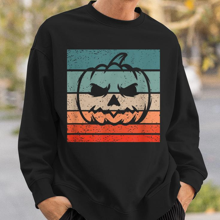 Pumpkin Retro Style Vintage Sweatshirt Gifts for Him