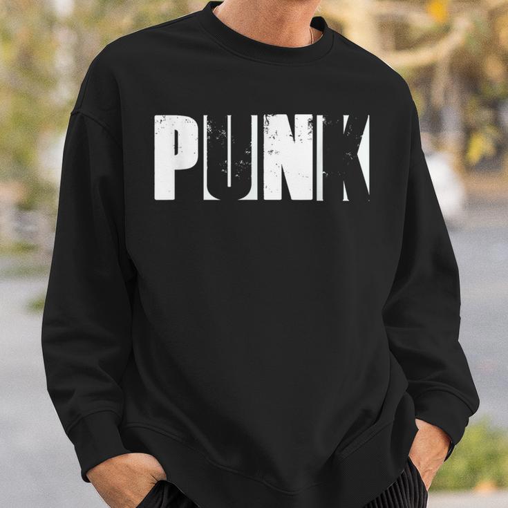 Punk Das Ist Meine Musik Rock Punker Sweatshirt Geschenke für Ihn