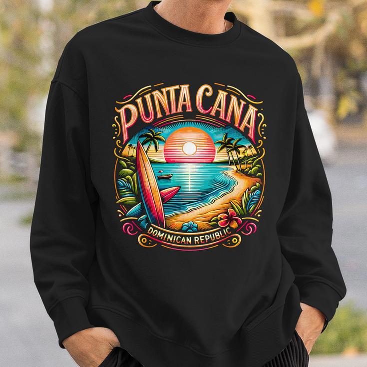 Punta Cana Dominican Republic Vacation Beach Sweatshirt Gifts for Him