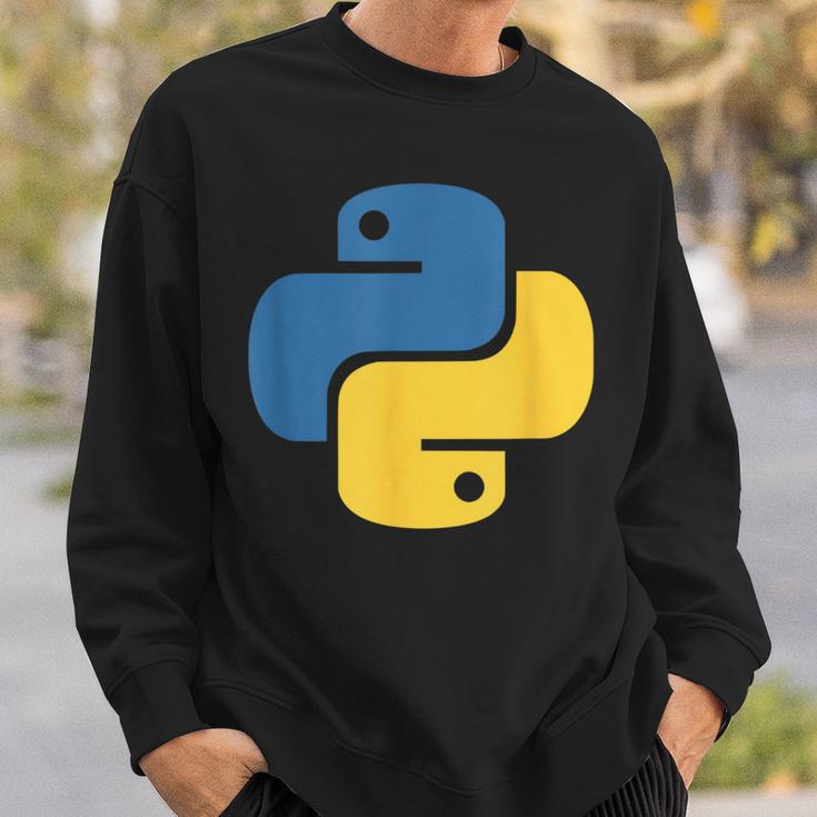 Python Logo Programmer Sweatshirt Geschenke für Ihn