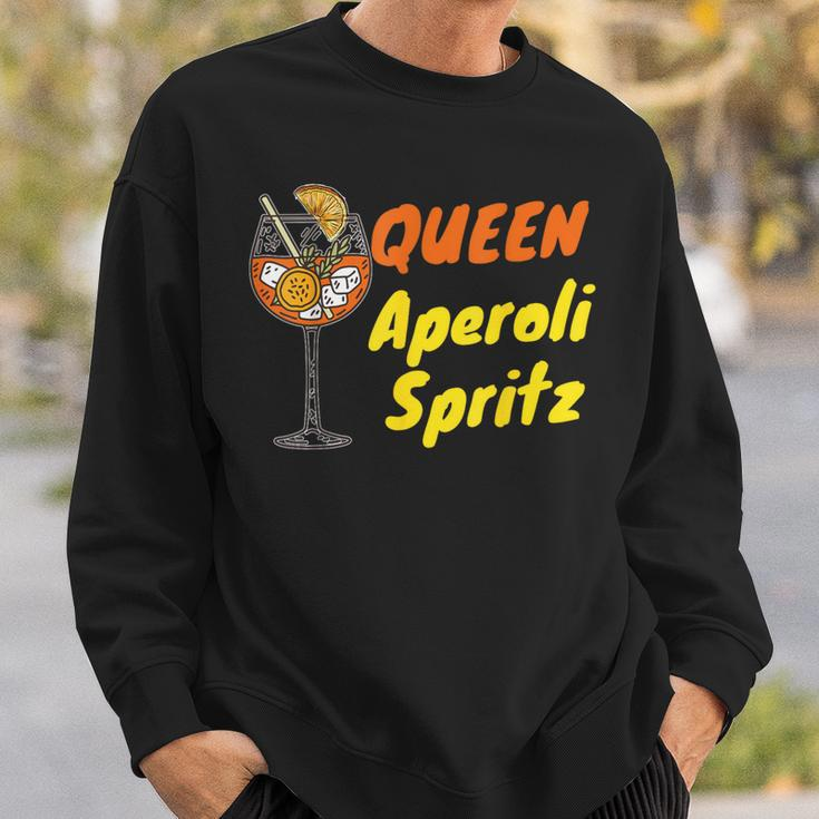 Queen Aperoli Spritz Summer Drink Spritz Sweatshirt Geschenke für Ihn