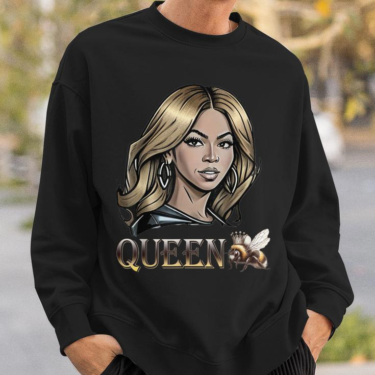 Queen B Honey Bee Bumble B Sweatshirt Gifts for Him
