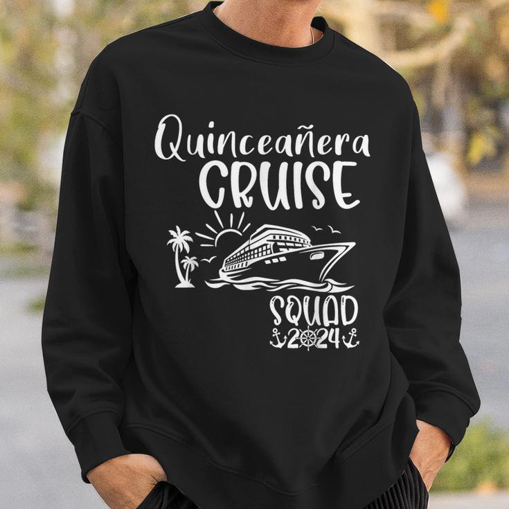 Quinceañera Cruise Squad 2024 Holiday Trip Family Matching Sweatshirt Gifts for Him