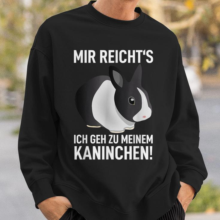 Rabbit Mir Reicht's Ich Geh Zu Meinem Rabbit Sweatshirt Geschenke für Ihn