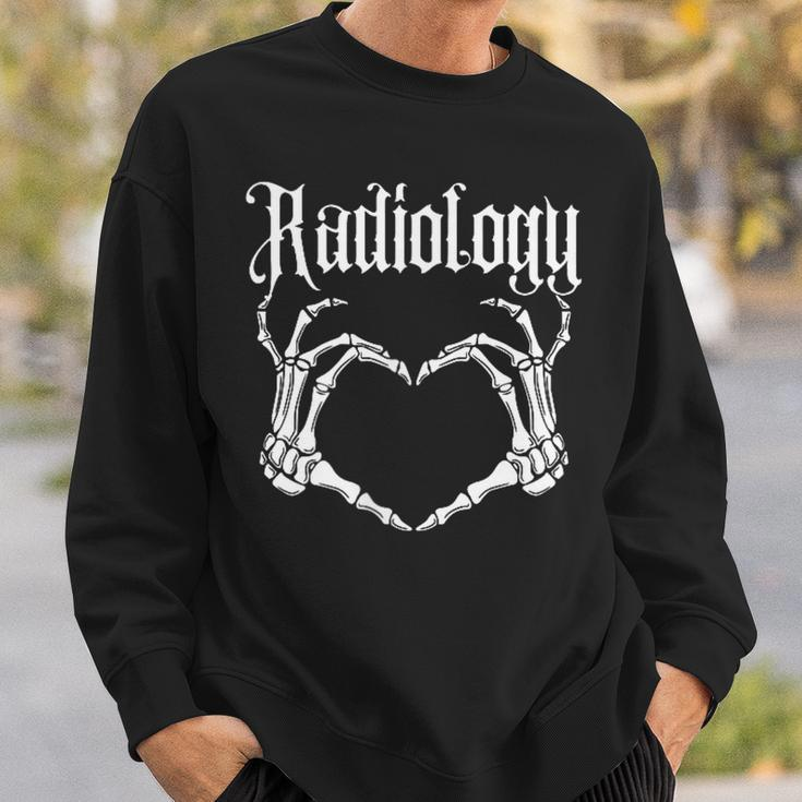 Rad Tech's Have Big Hearts Radiology X-Ray Tech Sweatshirt Gifts for Him