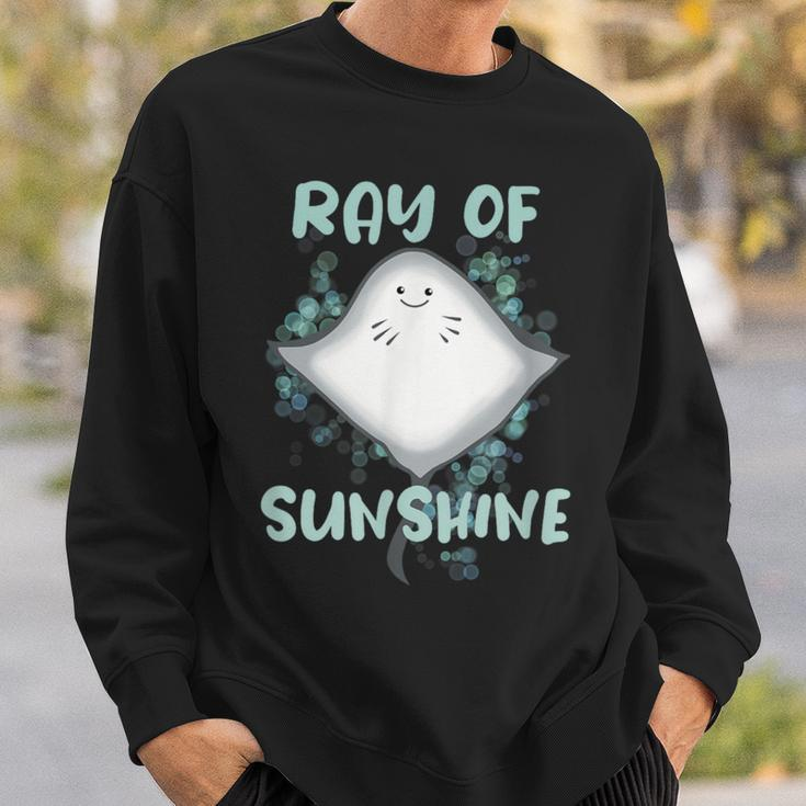 Ray Of Sunshine Stingray Sweatshirt Gifts for Him
