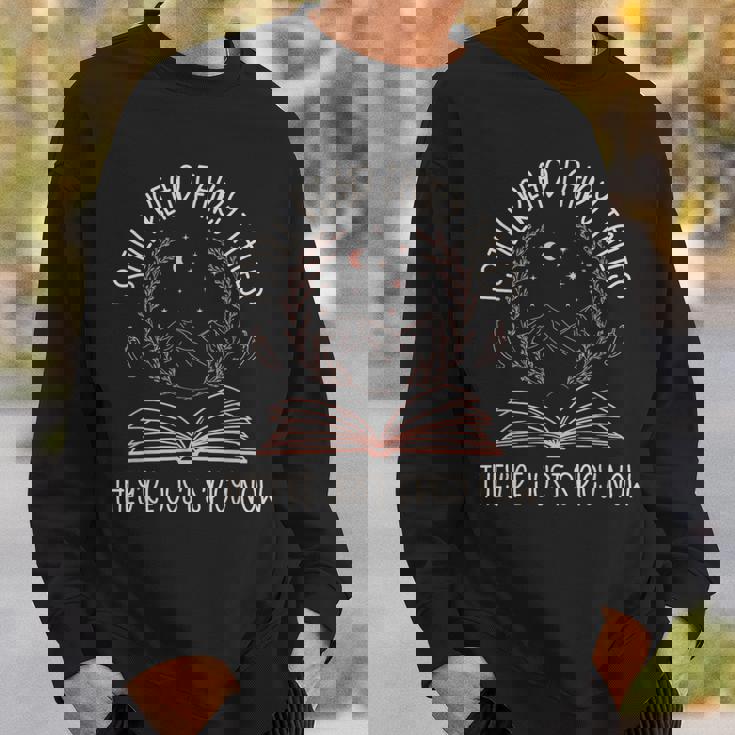 I Still Read Fairy Tales They're Just Spicy Now Book Lovers Sweatshirt Gifts for Him