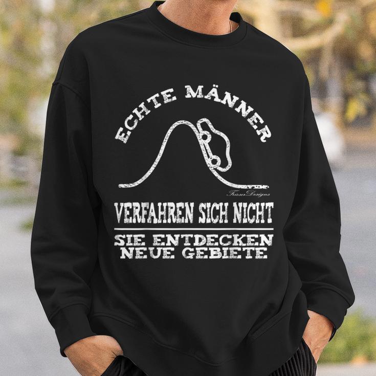 Real Car Slogan Sweatshirt Geschenke für Ihn