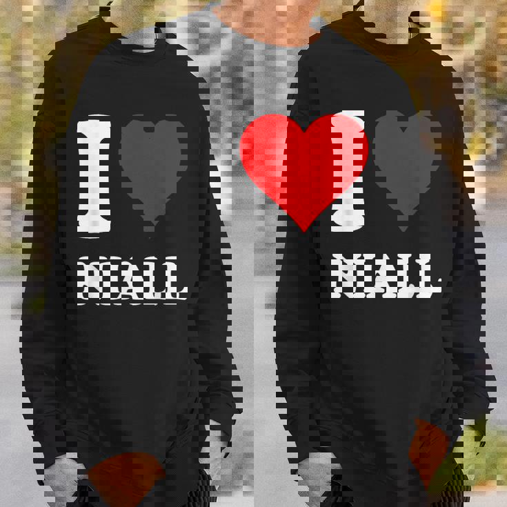 Red Heart I Love Niall Sweatshirt Gifts for Him