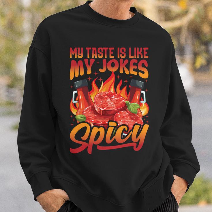 Red Hot Lover Pizza Chilisauce Scharfes Essen Bekleidung Sweatshirt Geschenke für Ihn