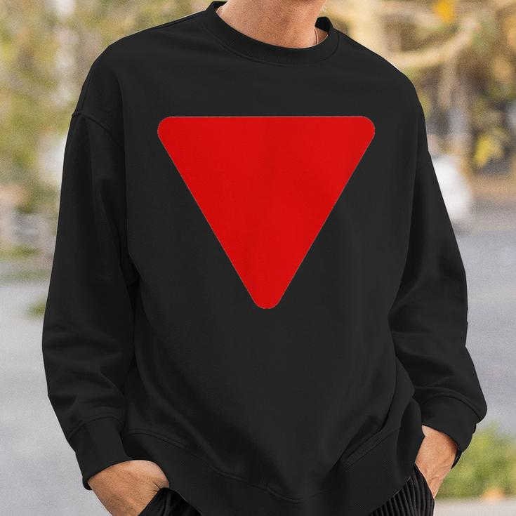 Red Triangle Symbol Of Resistance Free Palestine Gaza Sweatshirt Gifts for Him