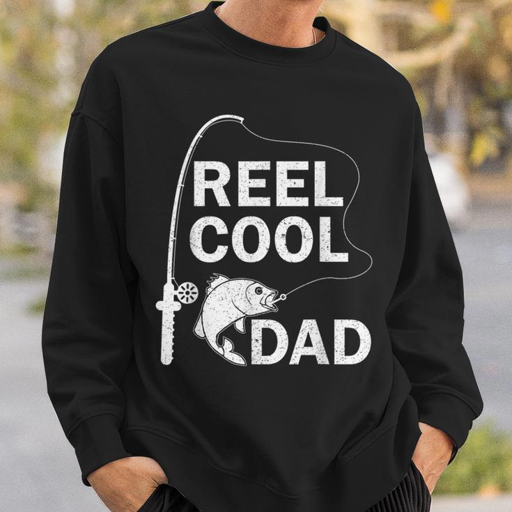 Reel Cool Dad Daddy Fathers Day Father Fishing Fisherman Sweatshirt Gifts for Him