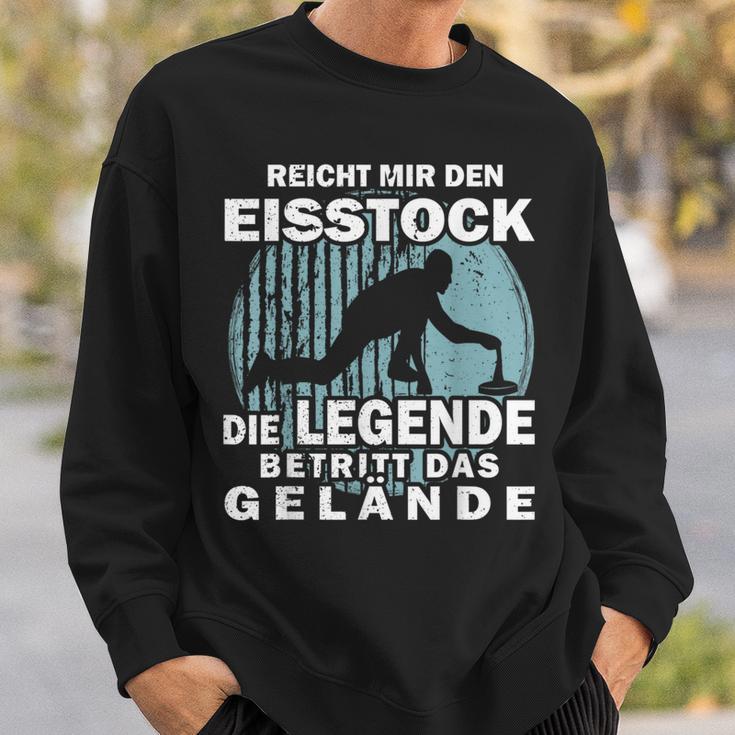 Reicht Mir Den Eisstock Protection Sweatshirt Geschenke für Ihn