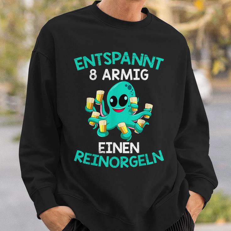 Relaxed Eight-Armed A Reinorgeln Saufen Party Malle Sweatshirt Geschenke für Ihn