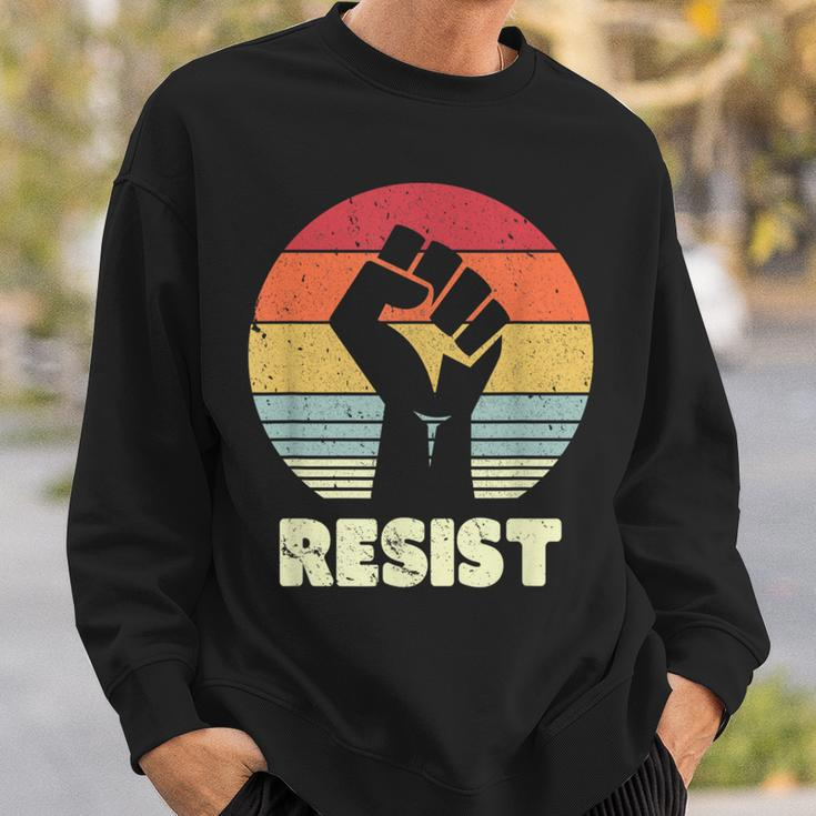 Resist FeministRetro Vintage 70'S Feminism Sweatshirt Gifts for Him