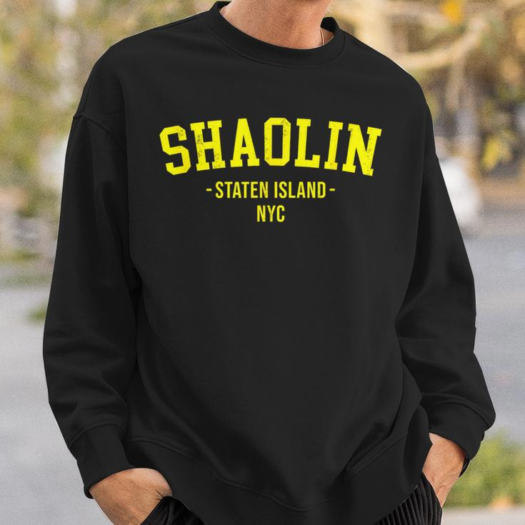 Retro 90'S Hip Hop Shaolin Staten Island Nyc Sweatshirt Gifts for Him