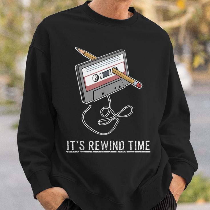 Retro Cassette 80S 90S Party Sweatshirt Geschenke für Ihn