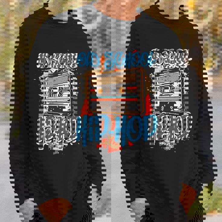 Retro Old School Hip Hop 80S 90S Graffiti Cassette Camisa de entrenamiento Regalos para él