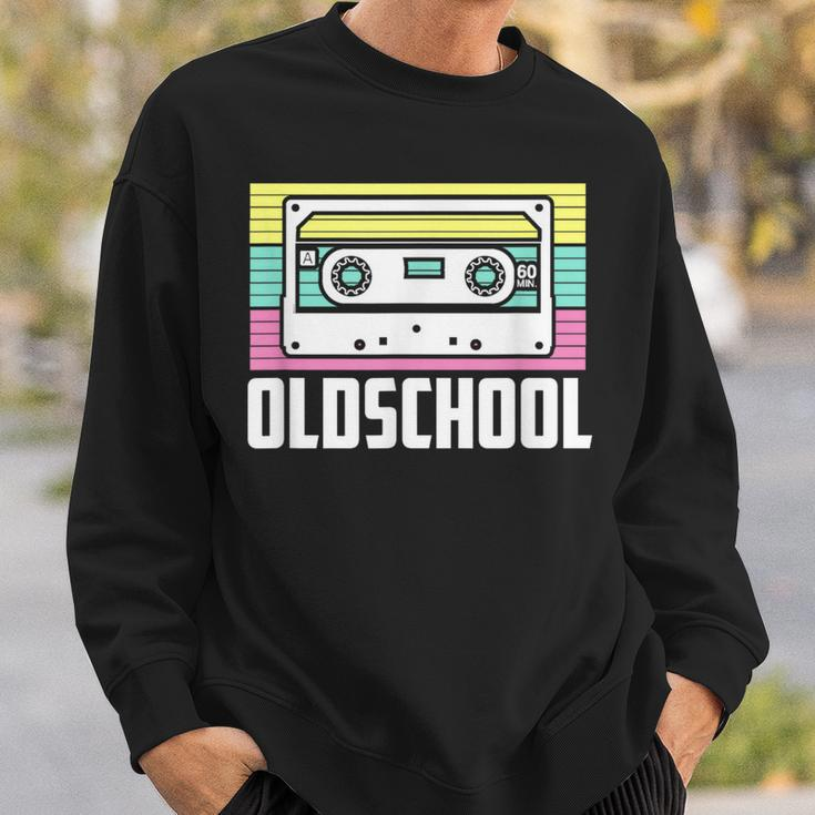Retro Oldschool Cassette 80S 90S Sweatshirt Geschenke für Ihn