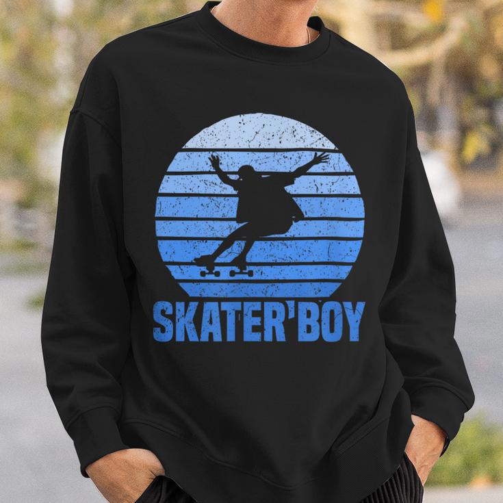 Retro Skater Boy Sweatshirt Geschenke für Ihn