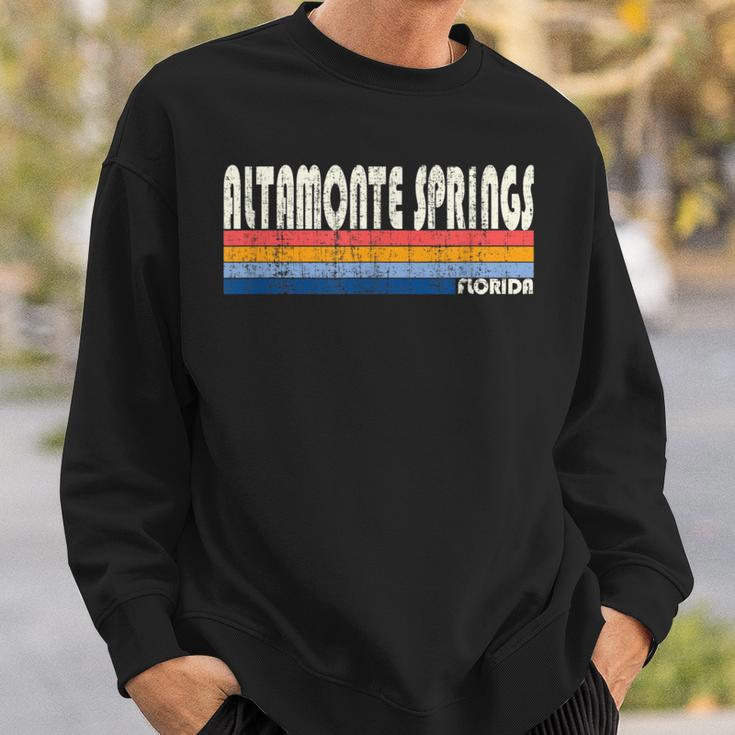 Retro Vintage 70S 80S Style Altamonte Springs Fl Sweatshirt Gifts for Him