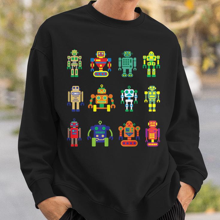 Robotics Engineer Idea Robot Lover Sweatshirt Geschenke für Ihn