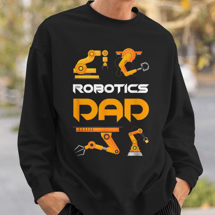 Robotik Papa Sweatshirt Geschenke für Ihn