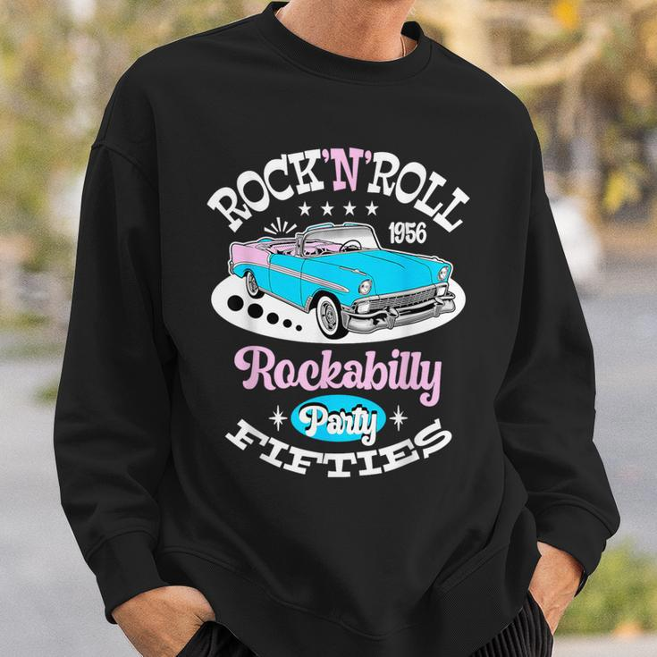 Rockabilly 50S Clothes Doo Wop Rock And Roll Vintage 1950S Sweatshirt Gifts for Him