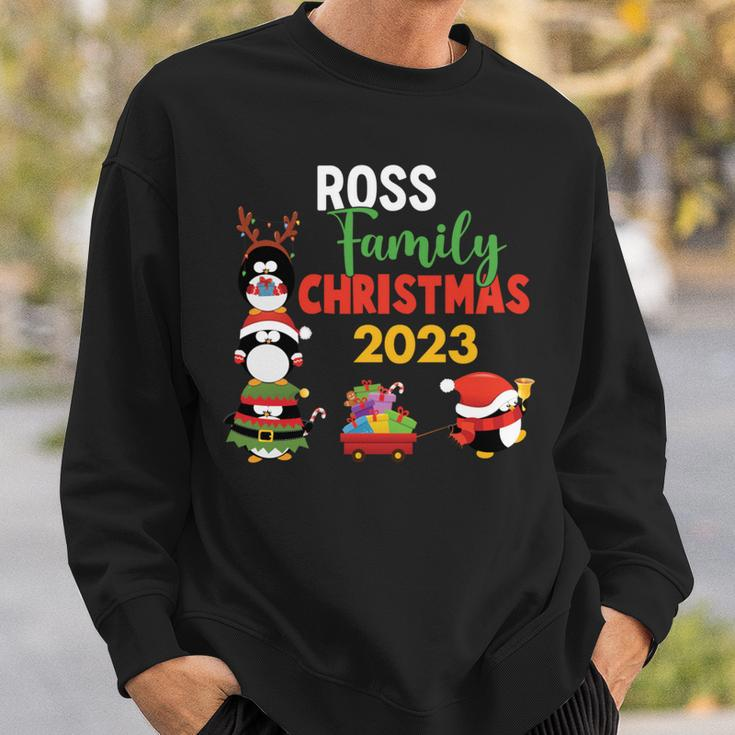 Ross Family Name Ross Family Christmas Sweatshirt Gifts for Him