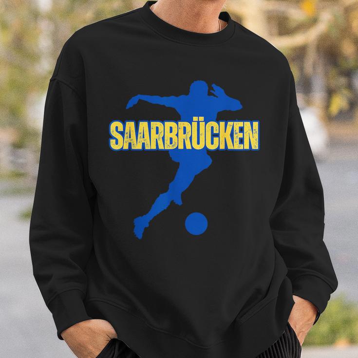 Saarbrücken Football Home Fan Saarland Stadium Sweatshirt Geschenke für Ihn