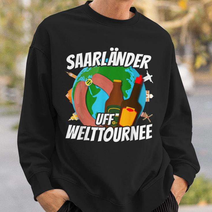 Saarländer Auf Welttournee Saarland Liebe Travel S Sweatshirt Geschenke für Ihn