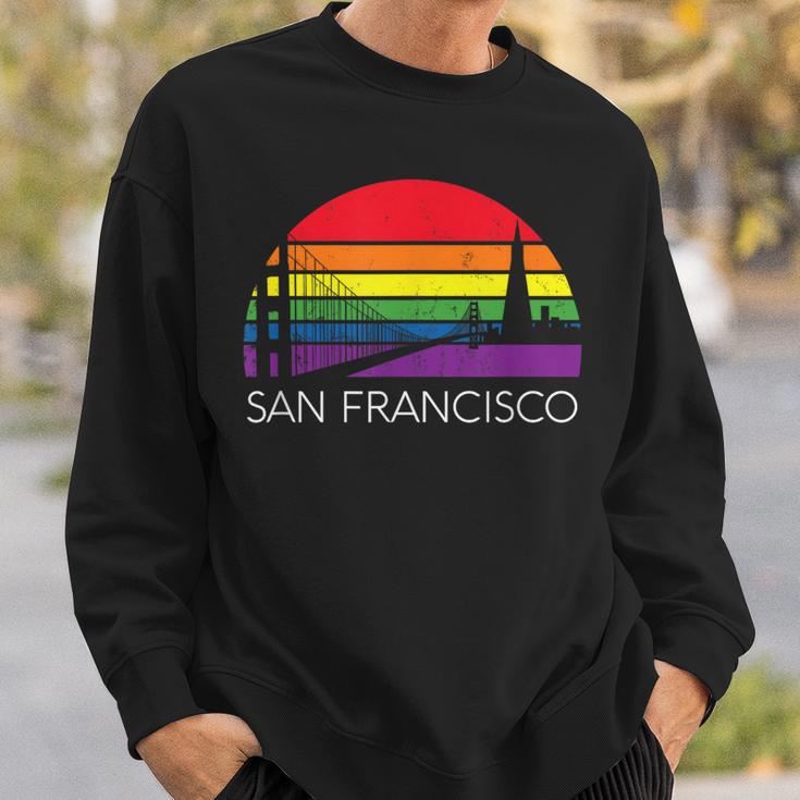 San Francisco Golden Gate Oakland Bay Area Town Tech Pride Sweatshirt Gifts for Him