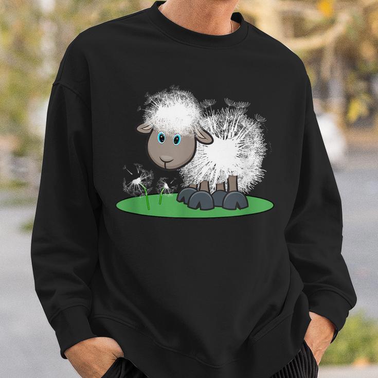 Schaf Spaß Pusteblume Lustig Und Witzig Sweatshirt Geschenke für Ihn