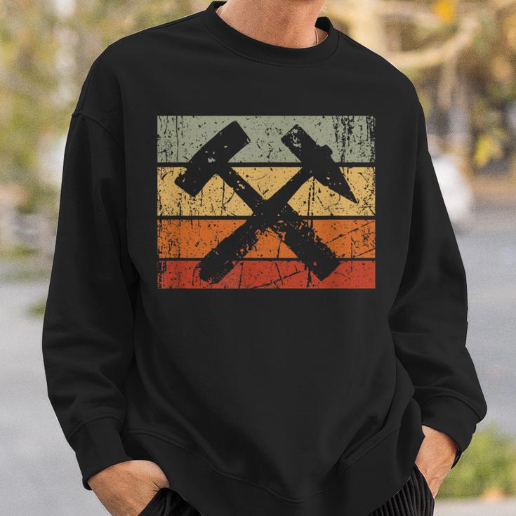 Schlägel Und Eisen Bergbau Geschenke Ruhrpott Erzgebirge Sweatshirt Geschenke für Ihn