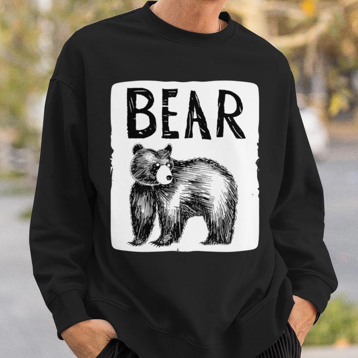 Schöner Amerikanischer Schwarzbär Sweatshirt Geschenke für Ihn