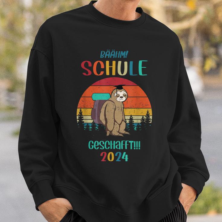 Schulabschluss Abitur Realschule Hauptschule Schule 2024 Sweatshirt Geschenke für Ihn