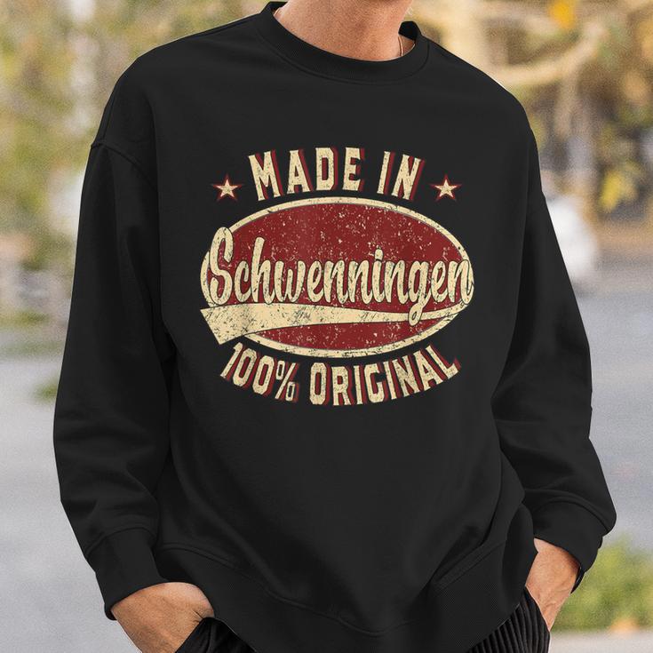 Schwenningen Retro Logo Schwenningen Black S Sweatshirt Geschenke für Ihn