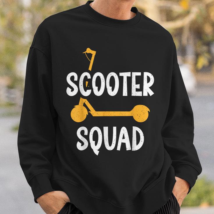 Scooter Squad Scooter Sweatshirt Gifts for Him