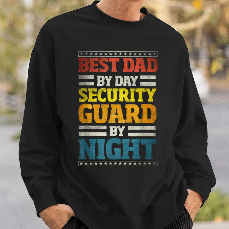 Security Guard Best Dad By Day Officer By Night Sweatshirt Gifts for Him
